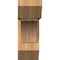 Ekena Millwork Thorton Slat Smooth Bracket w/ Offset Brace, Western Red Cedar, 7 1/2"W x 20"D x 20"H BKT0806X20X20THR06SWR - alternate 4